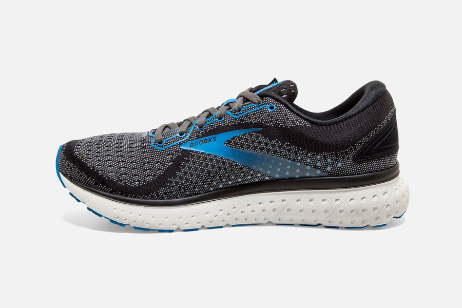 Brooks Glycerin 18 Road Loopschoenen Heren - Zwart/Blauw - 792360KTC